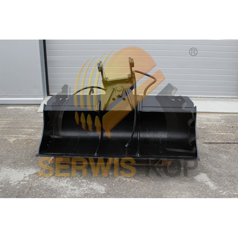 Łyżka skarpowa hydrauliczna 150cm pasująca do CAT 428D 428E 428F 432E - COBRA