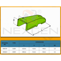 Adapter nakładki B-Lock typu Bofors - 32004