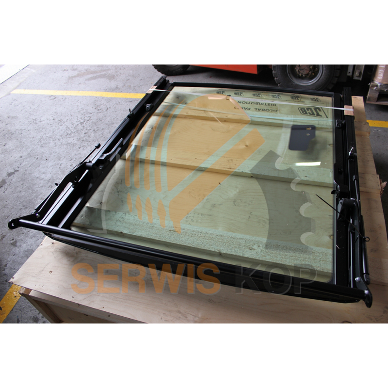 Window rear ABI - Cab P21 suitable for JCB 3CX 4CX - 332/F5272