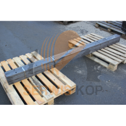 Lemiesz pasujący do CAT 2406x150x20 - HB400 otwory na śruby - 9R5313