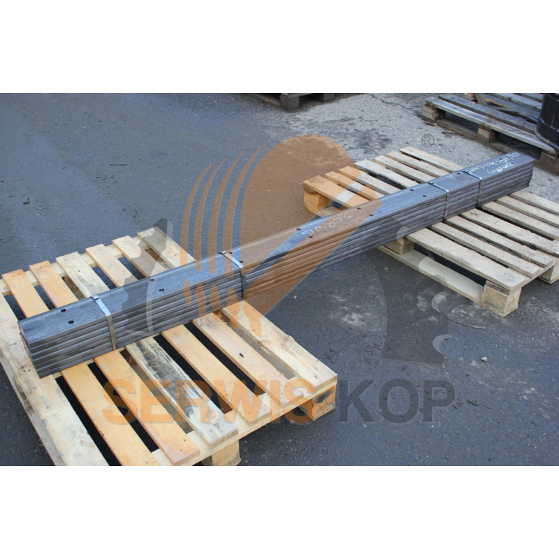 Lemiesz pasujący do CAT 2406x150x20 - HB400 otwory na śruby - 9R5313