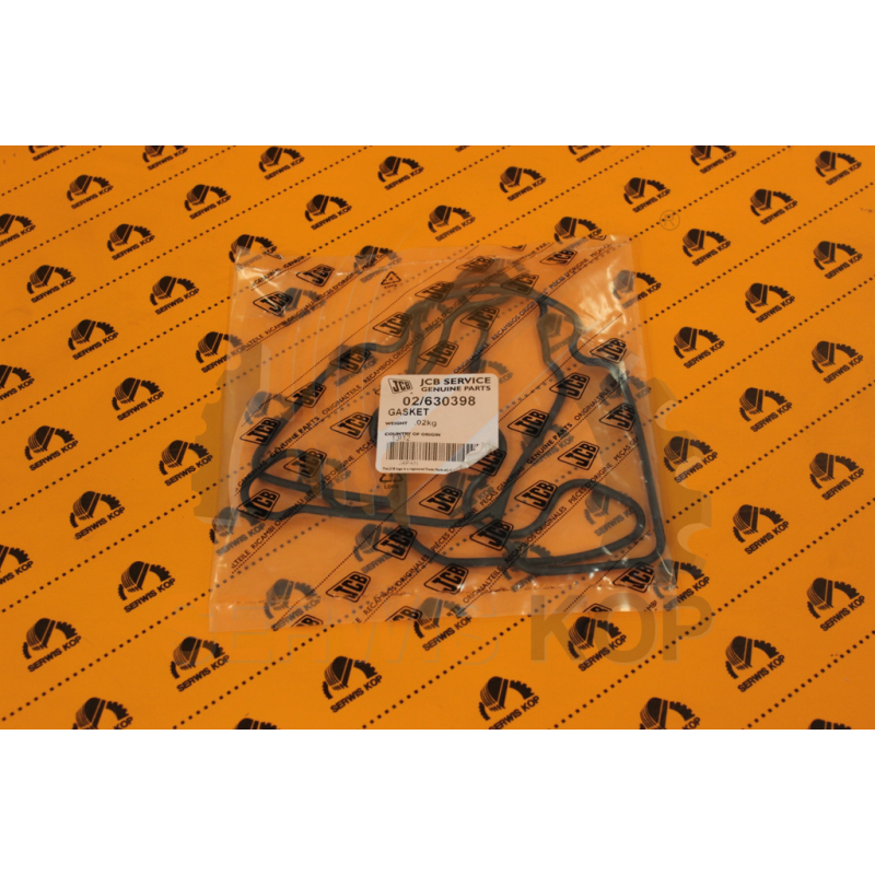 Uszczelka pod pokrywę klawiatury pasująca do Minikoparki JCB 801-804 - 02/630398