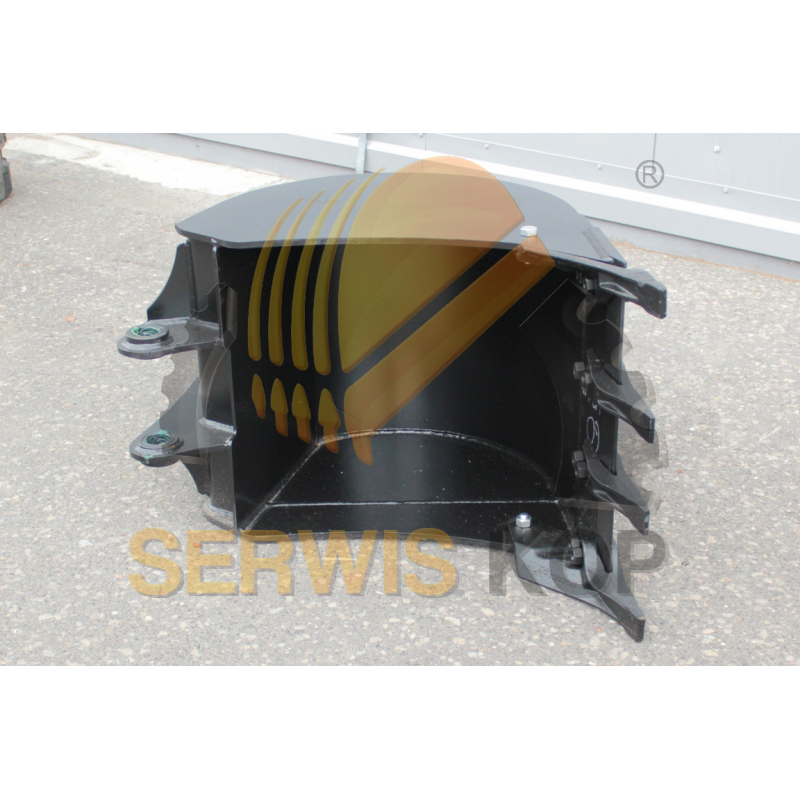 Bucket 60 cm suitable for VOLVO BL70 BL71 - Hardox