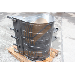Bucket 90 cm suitable for NEW HOLLAND NH85, NH95, LB110, LB115 - HB400 Blade