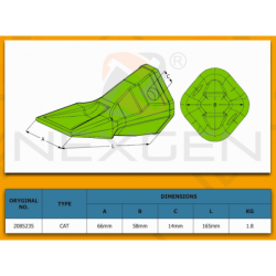 Excavator bucket teeth suitable for CAT - 2085235