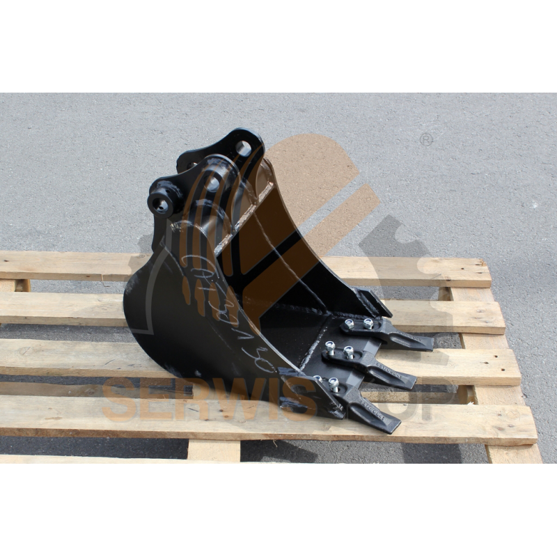 Bucket 30 cm suitable for CAT CR 301.4, 301.5, 301.6, 301.8