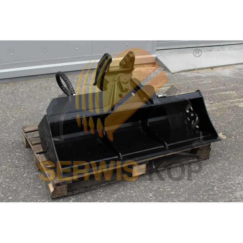 Bucket grading hydraulic 120cm suitable for JCB 802 803 - COBRA