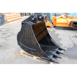 Bucket 80 cm suitable for JCB JS160 - 0,57 Cubic - HB500 Blade
