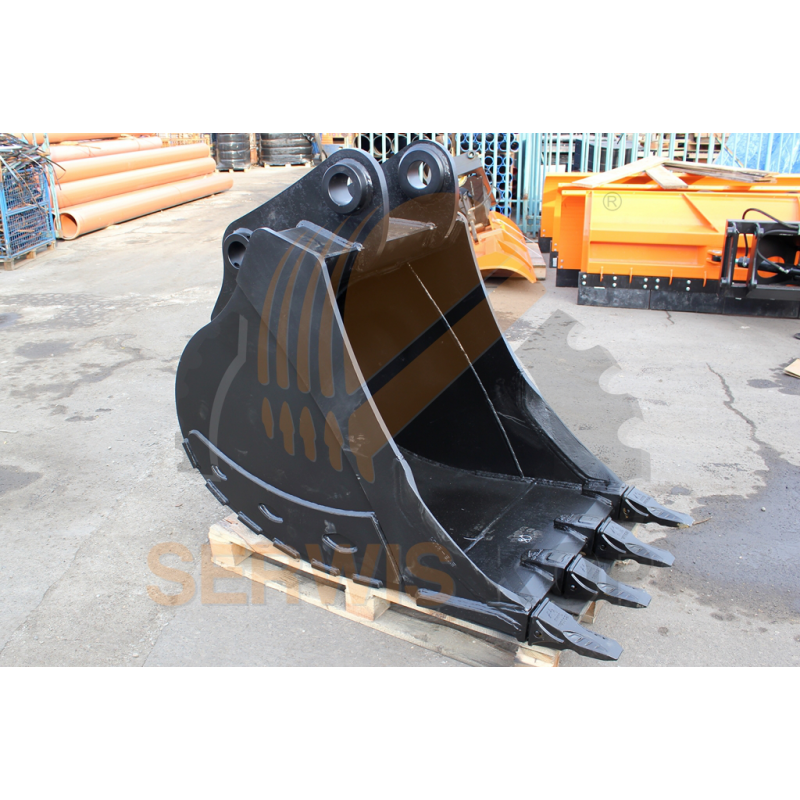 Bucket 80 cm suitable for JCB JS160 - 0,57 Cubic - HB500 Blade
