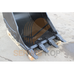 Bucket 80 cm suitable for JCB JS160 - 0,57 Cubic - HB500 Blade
