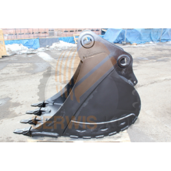 Bucket 80 cm suitable for JCB JS160 - 0,57 Cubic - HB500 Blade