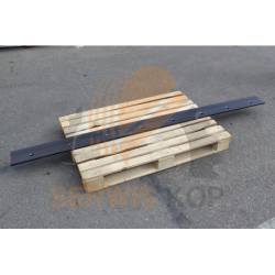 Toeplate bolt on, 2286 x 200 8 hole, double edge suitable for JCB - 2286mm
