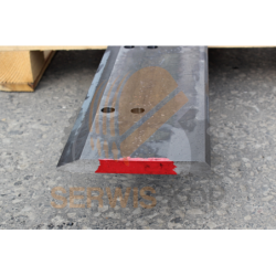 Toeplate 2286mm wide with 16 holes - suitable for JCB Loadall - 547/37701