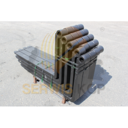 Widły pasujące do ładowarek teleskopowych JCB / 125x40x1200 - 545/82126
