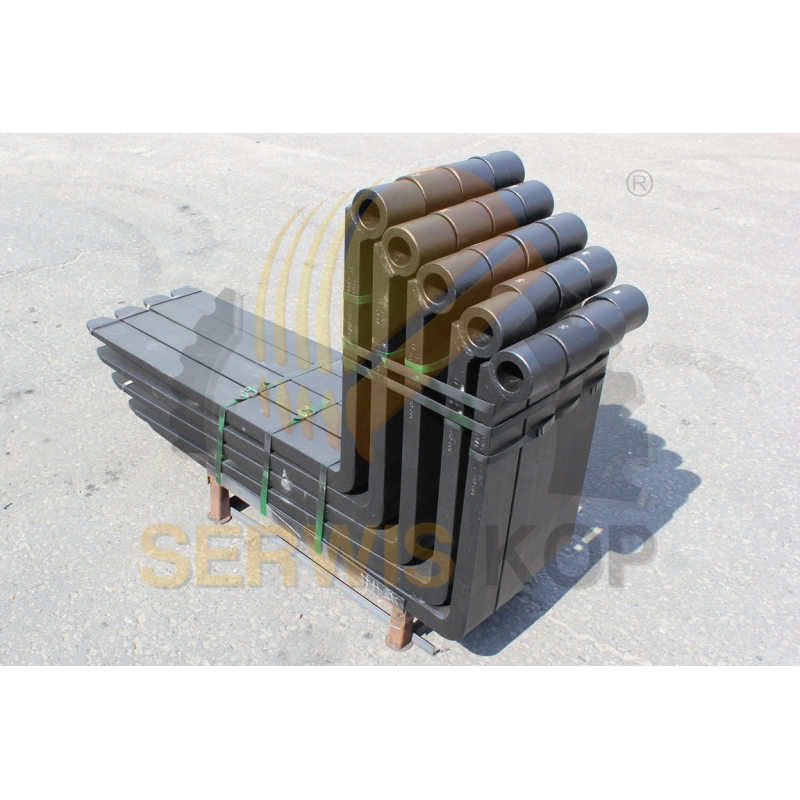 Widły pasujące do ładowarek teleskopowych JCB / 125x40x1200 - 545/82126