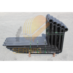 Widły pasujące do ładowarek teleskopowych JCB / 125x40x1200 - 545/82126