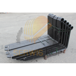 Widły pasujące do ładowarek teleskopowych JCB / 100x45x1067 - 545/82134