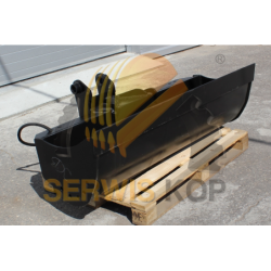 Bucket grading hydraulic 150cm suitable for JCB 3CX 4CX / COBRA HB400