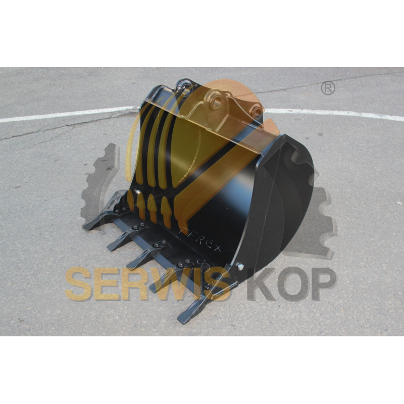 Bucket 90 cm suitable for Terex 760, 820, 860, 970 - HB400 blade B90T