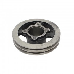 Pulley crankshaft twin groove suitable for JCB 3CX 4CX - 02/200018
