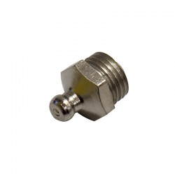 Nipple grease suitable for JCB, straight 1/4 - 1450/0002