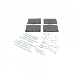 Kit-brake pad (75mm) one axle set suitable for JCB FASTRAC - 15/920395