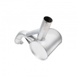 Silencer suitable for JCB 3CX - Engine AA - 123/03223