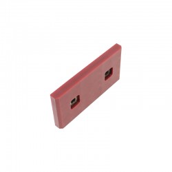 Ślizg pasujący do ładowarek teleskopowych JCB - 150 x 75 x 14.25mm - 160/00982