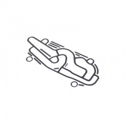 Gasket valve block suitable for transmission JCB - 813/10175