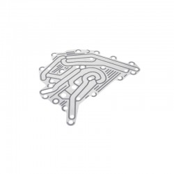 Gasket valve block suitable for JCB transmission - 813/M1221