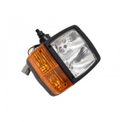 Lampa drogowa z kierunkowskazem LEWA pasująca do VOLVO BL71 - VOE11881088