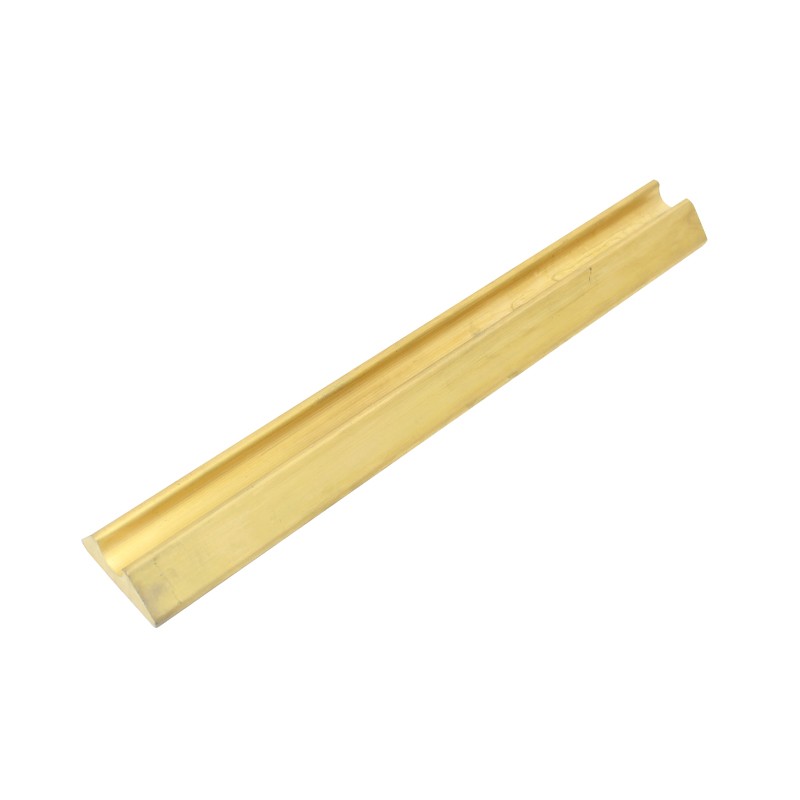 Pad wear strip bottom / BRASS suitable for JCB 3CX 4CX - 123/00818