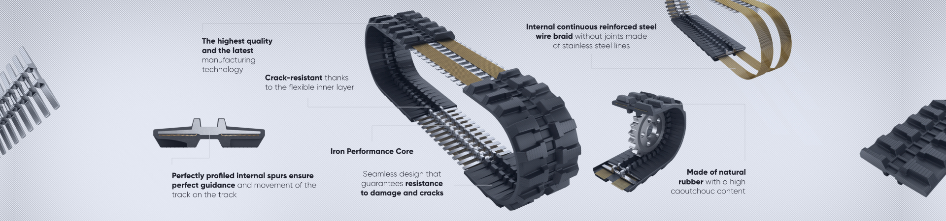 Rubber track Rubber track