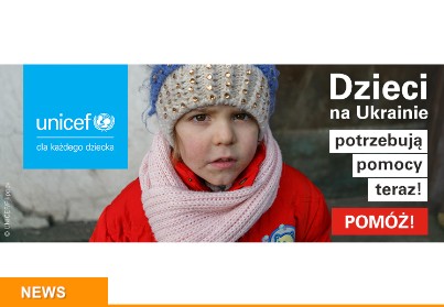 Wspieramy działania UNICEF